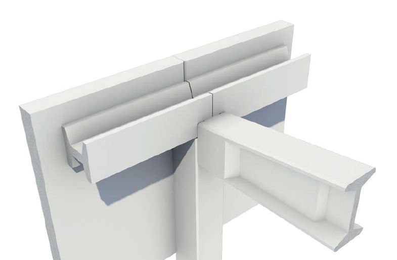 Precast Concrete Roof Gutter Square H 40 Pretersa Prenavisa