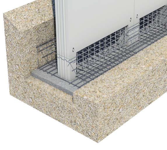 Reinforced Concrete Wall 40 Pretersa Prenavisa Prefab Foundation