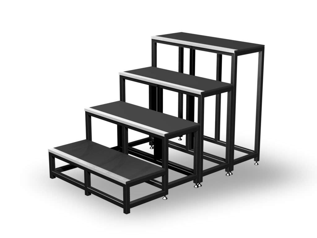 Modular platform step ladder EDSSM08 EUROTRUSS