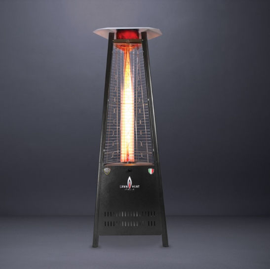 Floor infrared patio heater CAPRI Lava Heat Italia gas
