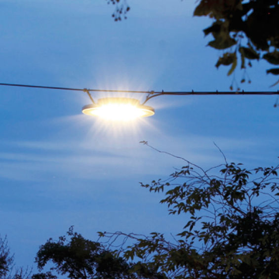 LED cable lighting LIGHTNESS Setga round / stainless steel / outdoor