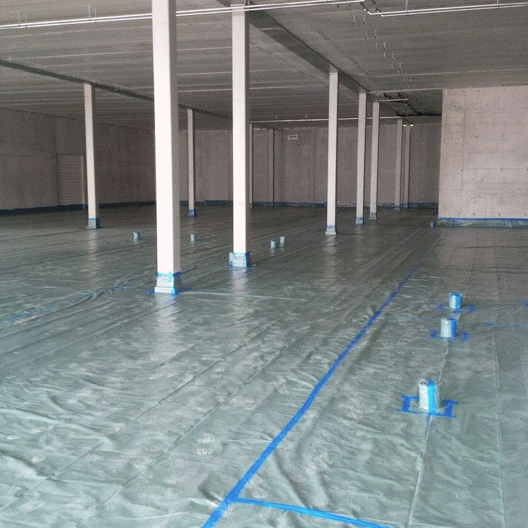 Sound Insulation Vibrax Foam 8 4 Mageba Polyurethane Foam Roll For Flooring