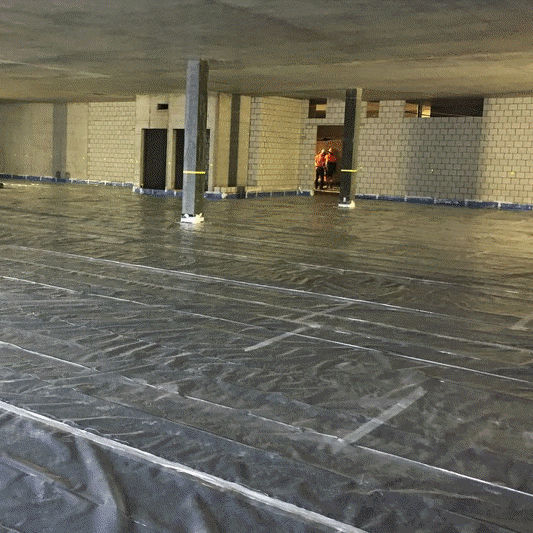 Sound Insulation Polyurethane For Flooring Roll Vibrax