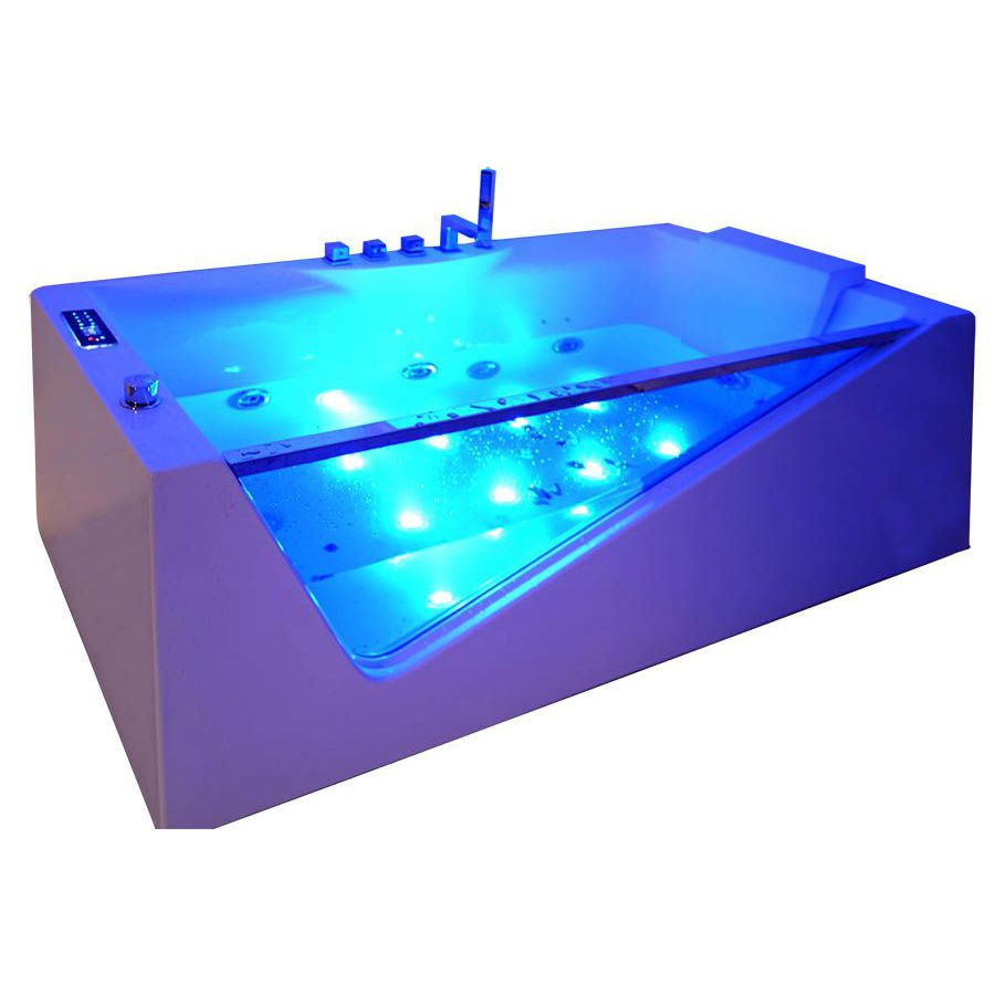 Hydromassage bathtub BL501 Beauty Luxury acrylic / white
