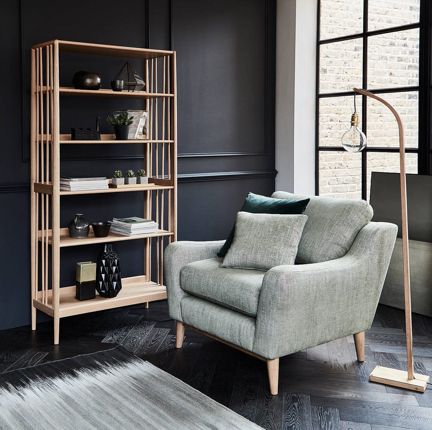 High shelf SHALSTONE ercol contemporary / oak