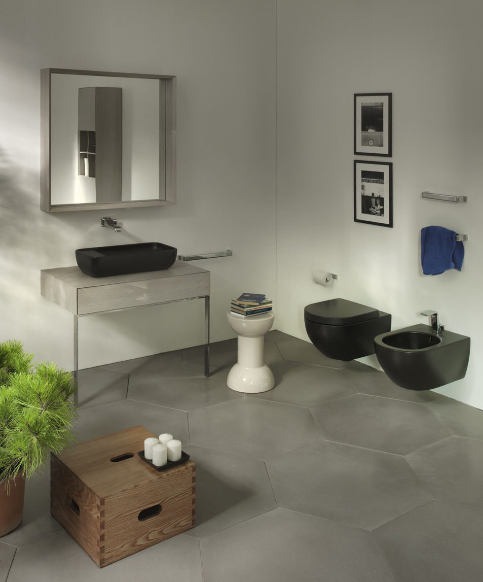Wall Hung Toilet Ceramic App Ap118 Flaminia