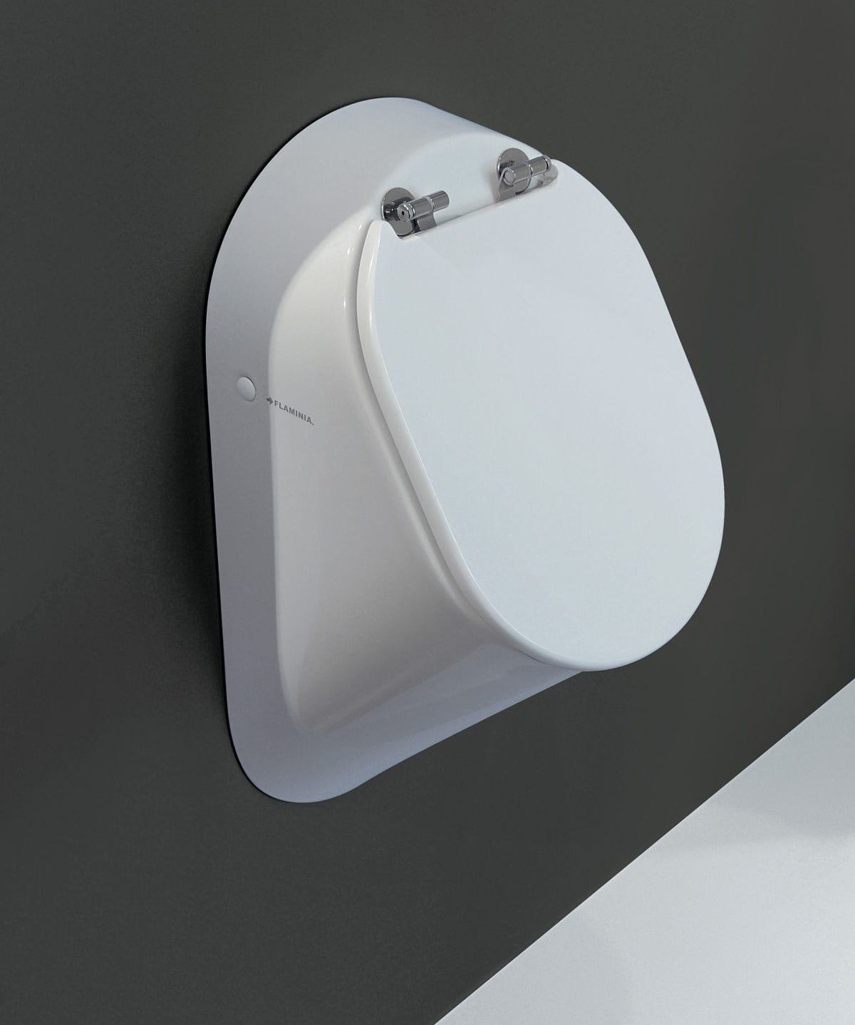 Wallmounted urinal KEY KY29 FLAMINIA ceramic