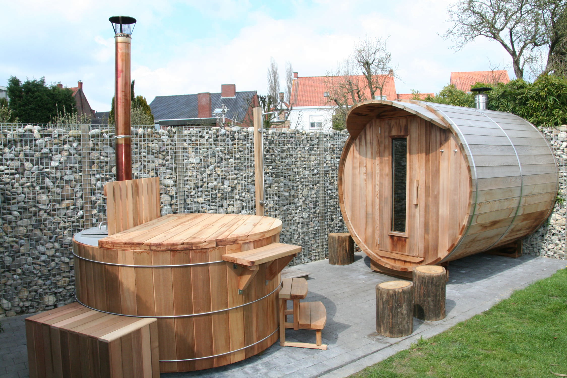 Cedar Nordic hot tub Storvatt