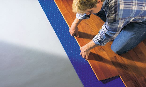 Roll Resilient Underlay Polyethylene Pe With Vapor Barrier