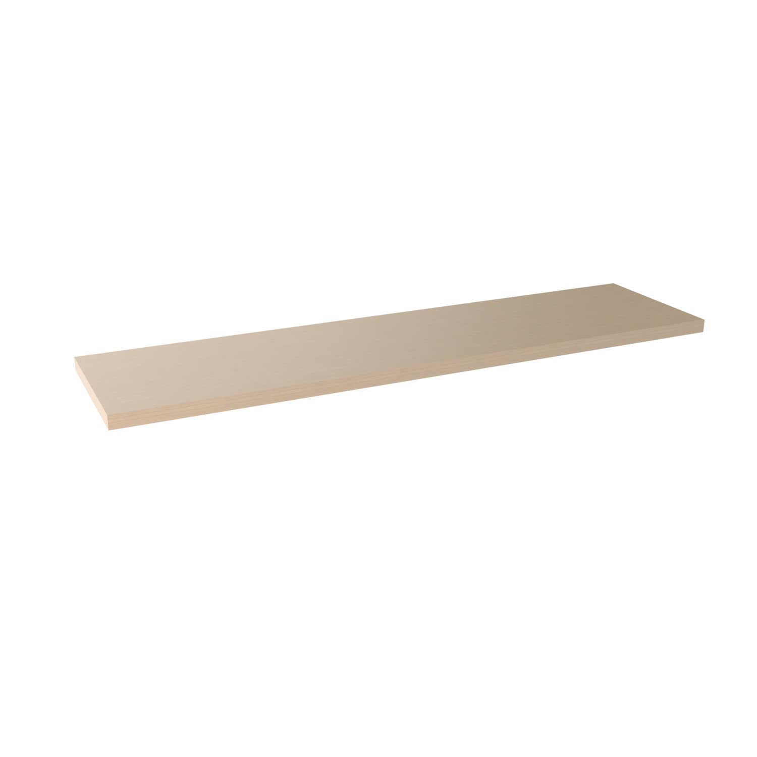 MDF countertop D19040090DS DXV natural oak / bathroom / brown