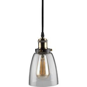 Pendant lamp - KPDT2E27-CLR - kosnic - metal / bronze / glass