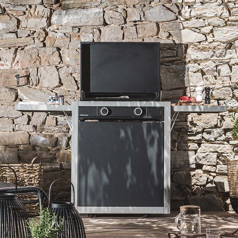 Garden kitchen cabinet - MODERN CHMAF 60 - Forge Adour