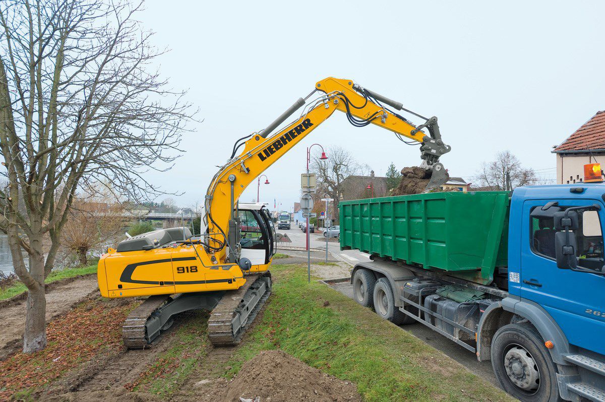 Liebherr r918 online