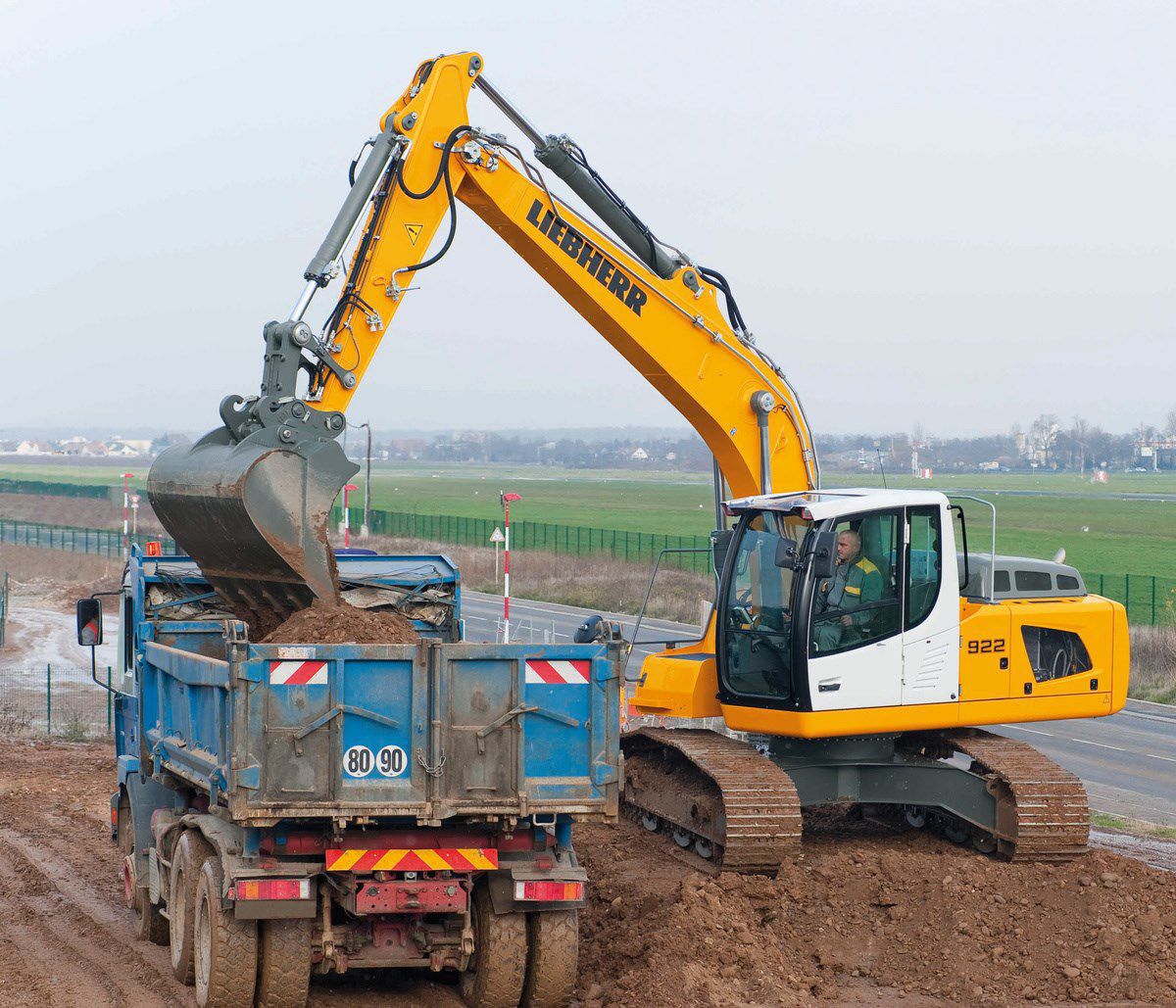 rc liebherr 922 excavator kit