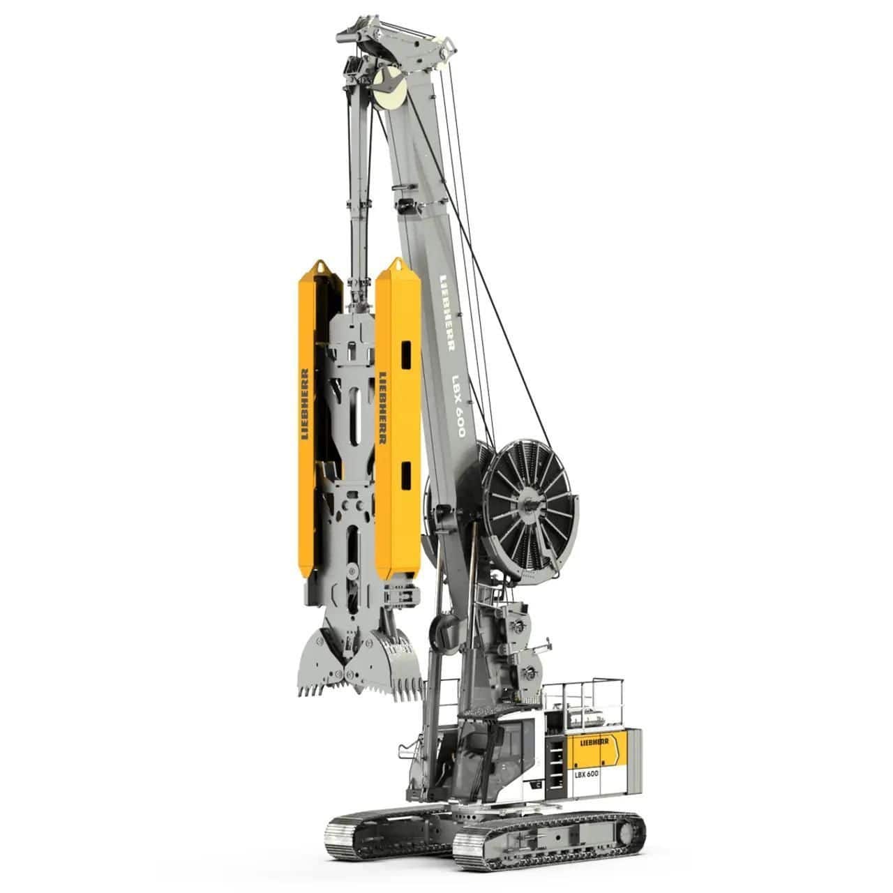 Lincon Dig Rig Diesel engine drilling rig - LBX 600 - Liebherr - mechanical ...
