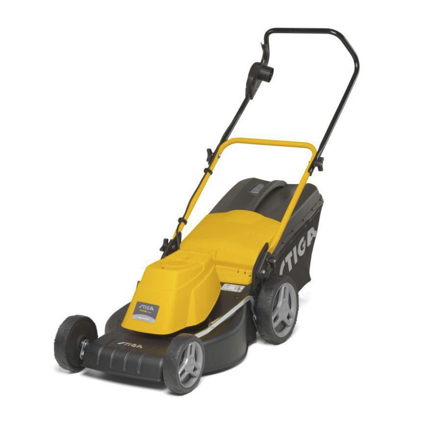 Stiga electric lawn mower hot sale