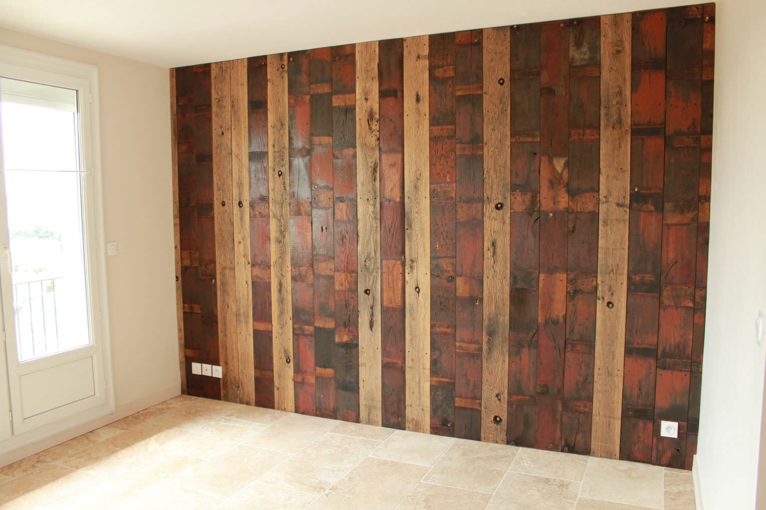 Ceiling Paneling Wall Mounted Oak Fir Bca Materiaux Anciens