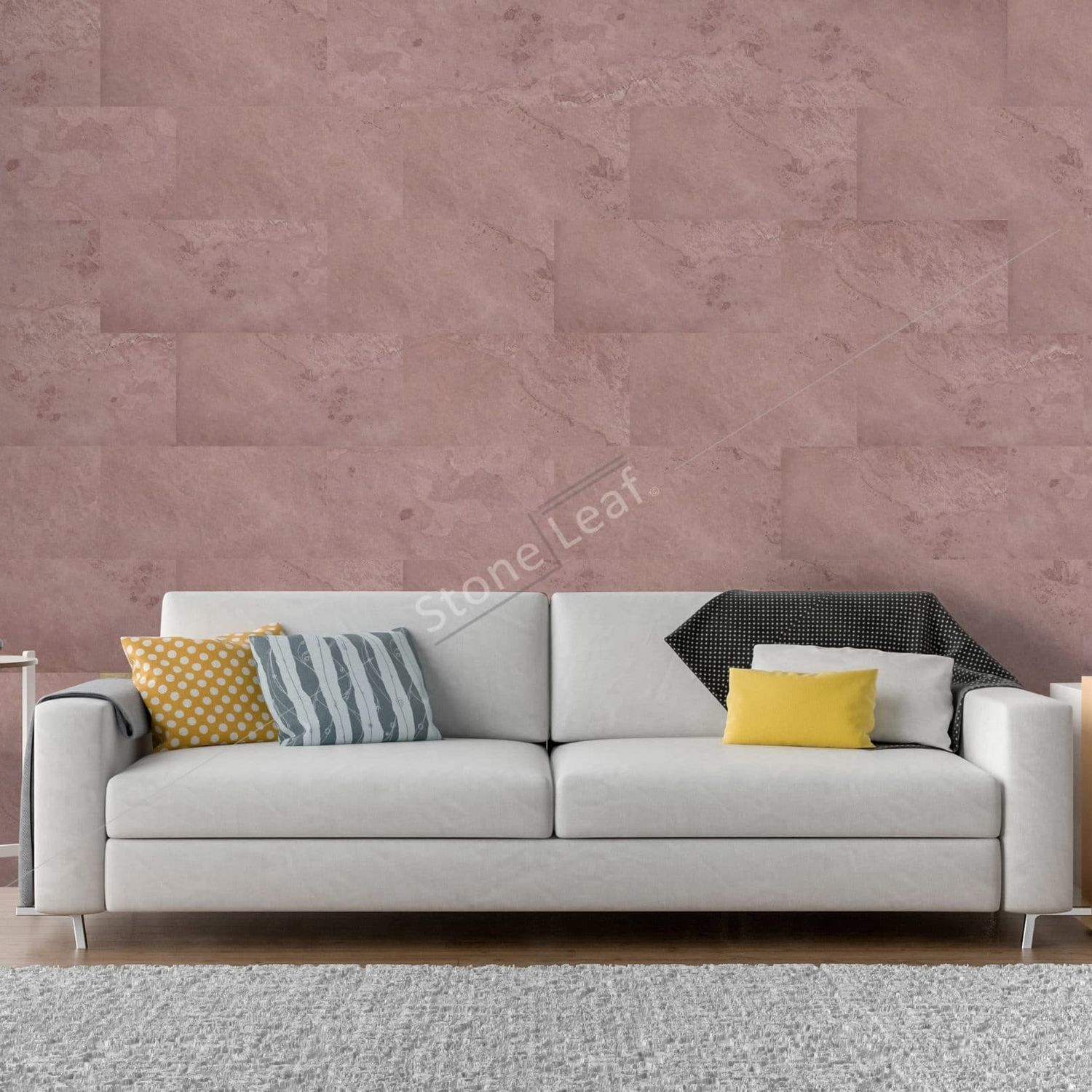 Fiberglass decorative panel RIO StoneLeaf natural stone / resin