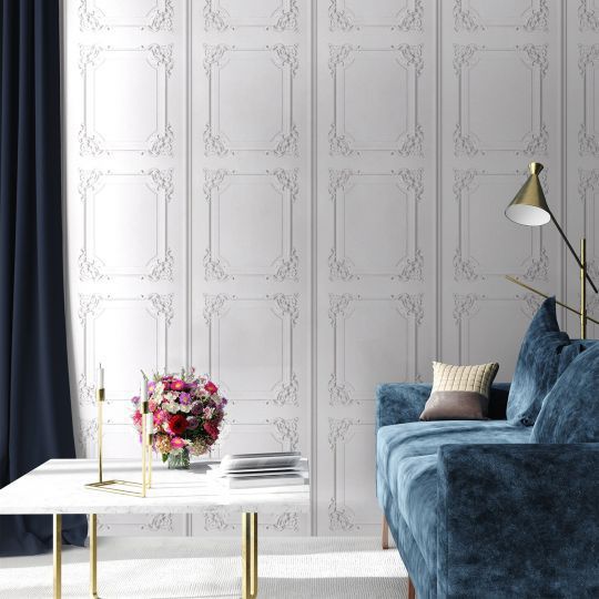 Original wallpaper - 8888-301 - Koziel - vinyl / patterned