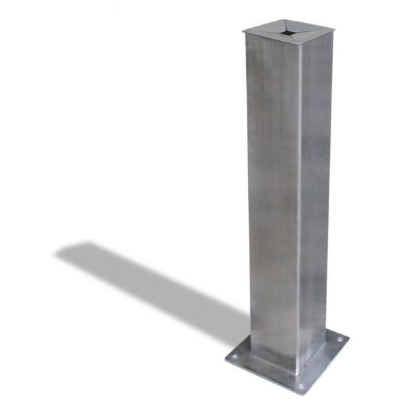 Pedestal ashtray MARIANNE URBANNT stainless steel / for outdoor