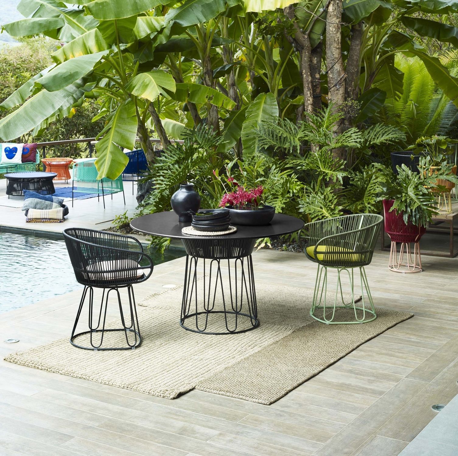 Contemporary dining chair - CIRCO - Ames design - outdoor / indoor ...