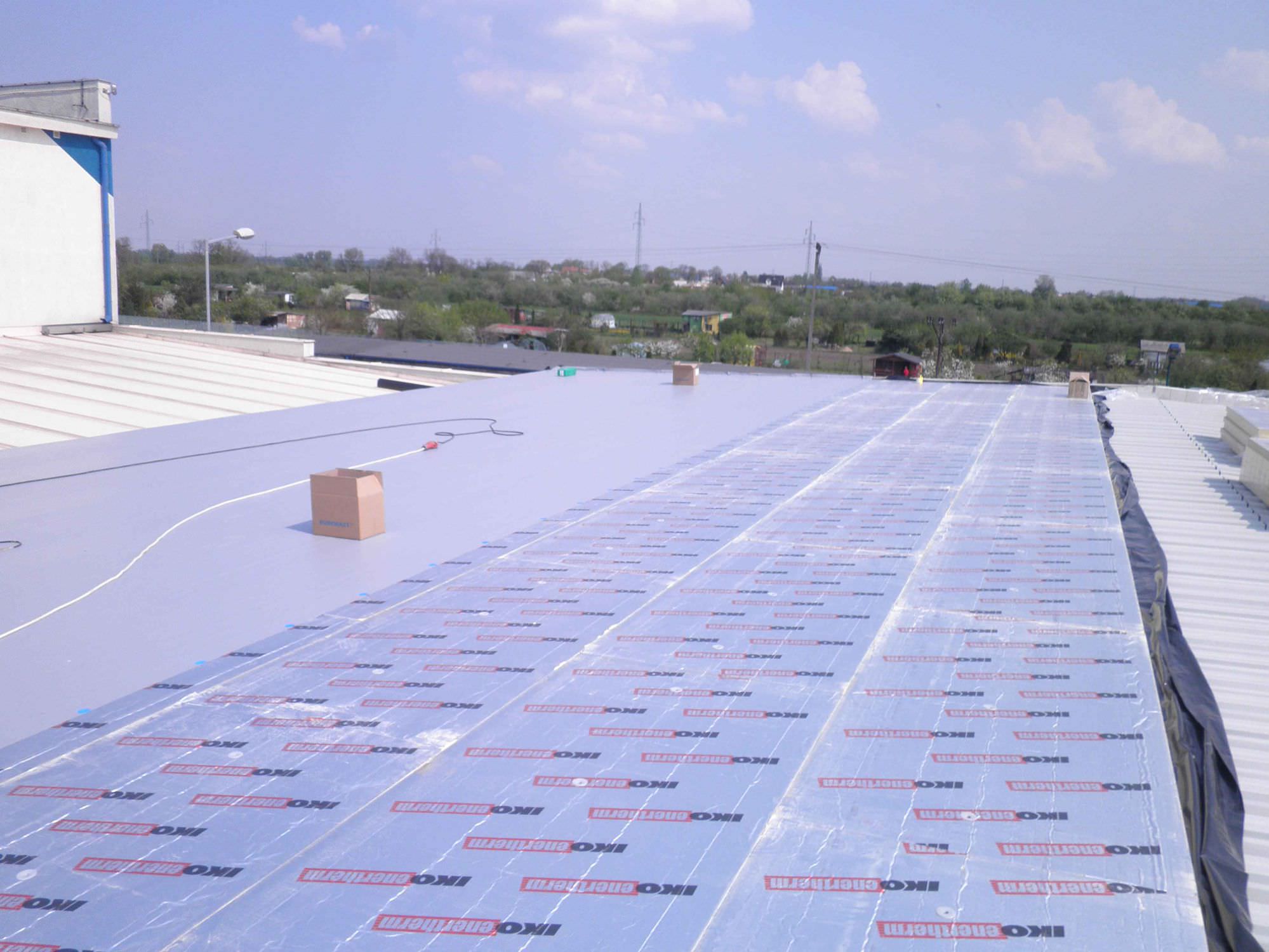 Thermal Acoustic Insulation Enertherm Alu Atab Polyisocyanurate Pir Foam Panel For Roof