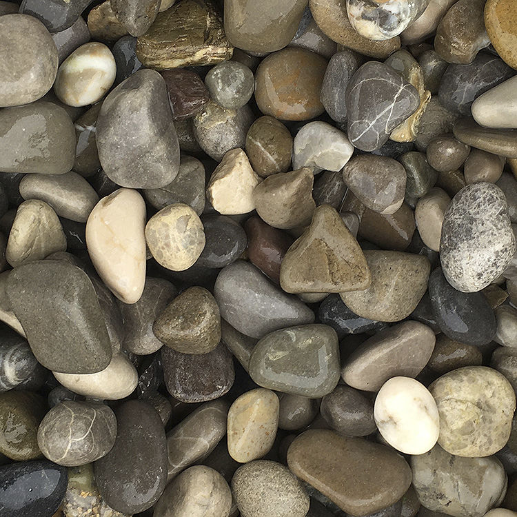 Quartz gravel BALTIC GREY 08/16 Baumastone rolled