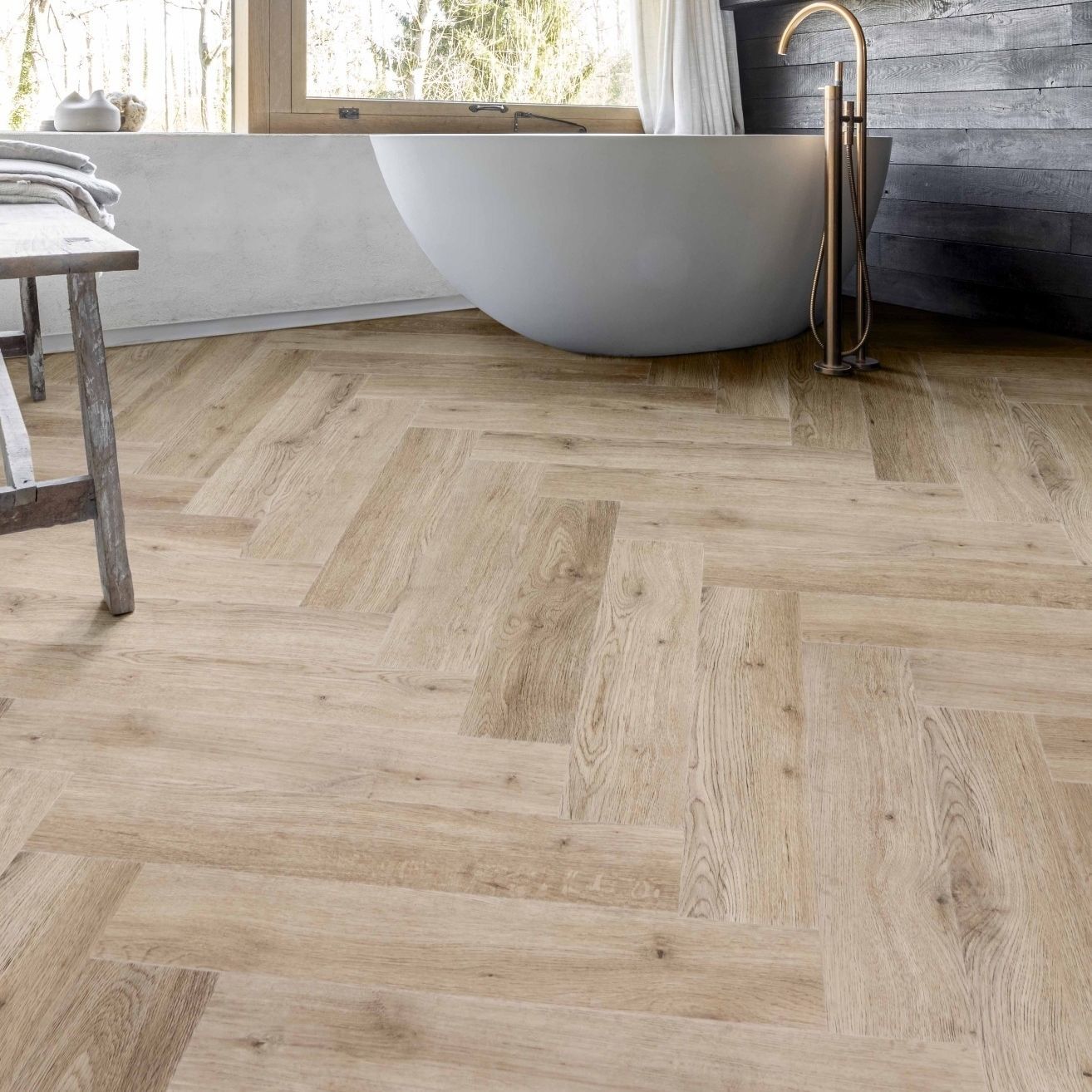 Engineered parquet floor - GUBBIO - lalegno - herringbone / floating ...