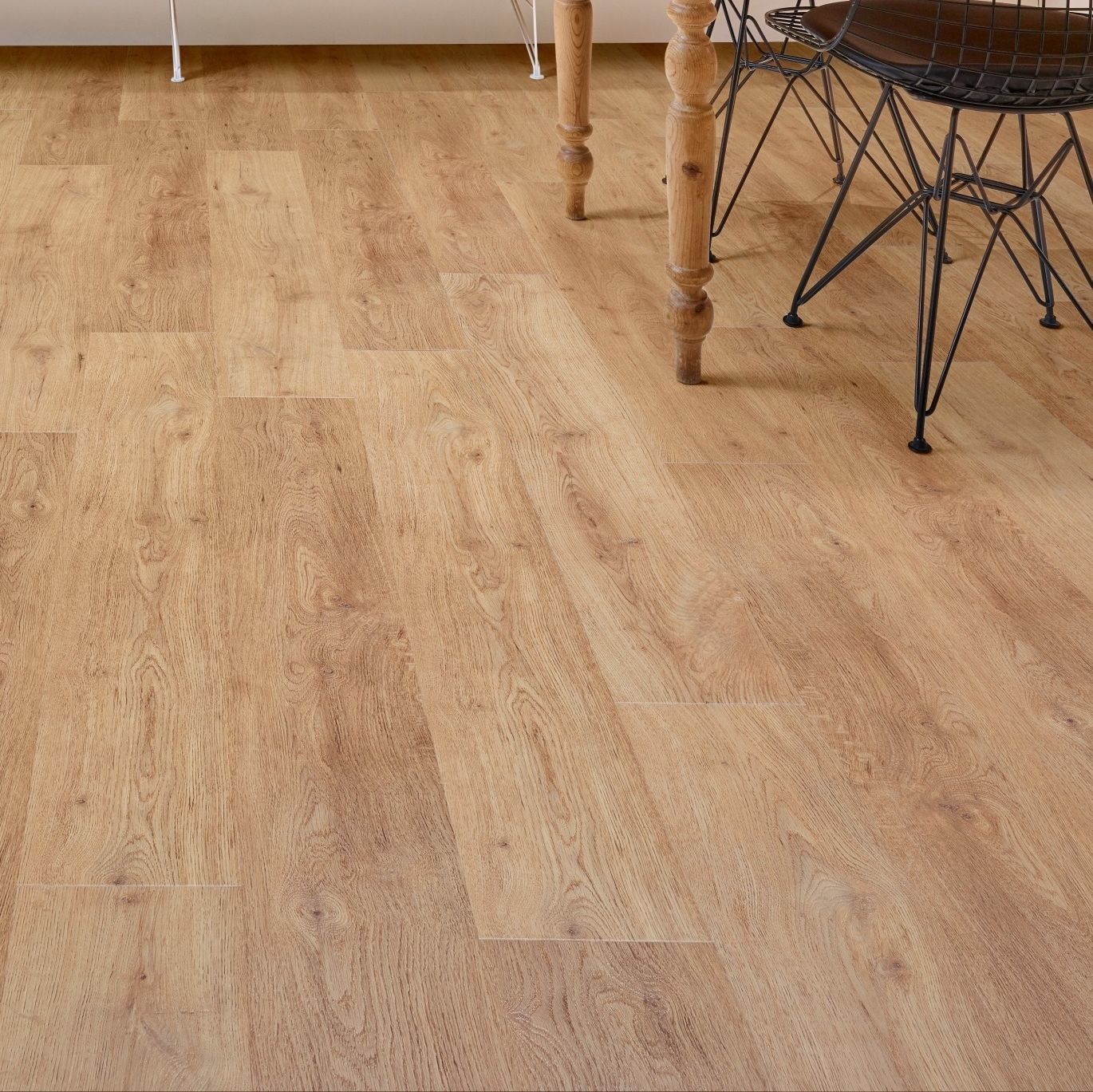 Engineered parquet floor AREZZO lalegno boat deck / glued / strip