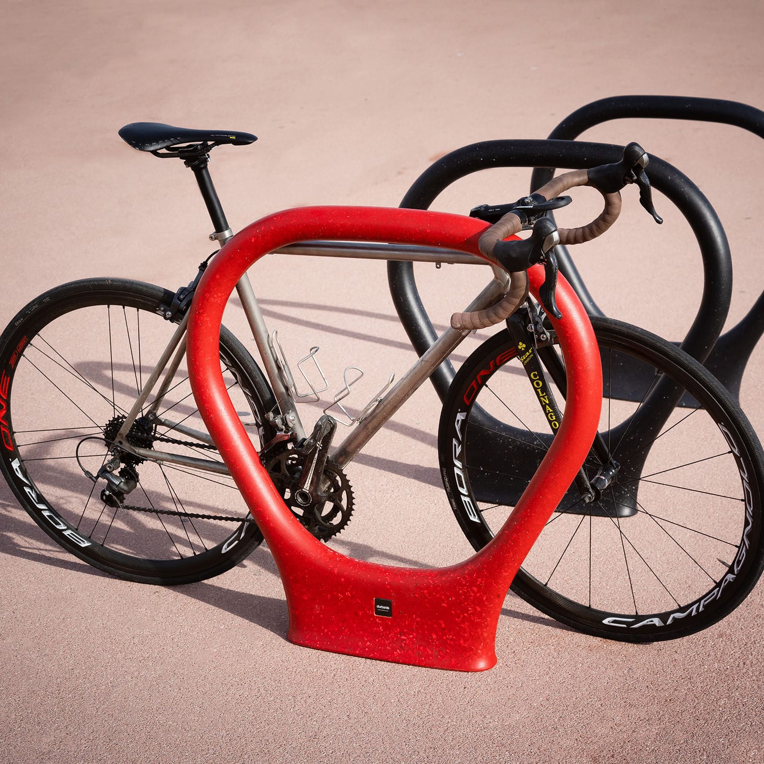 Floor-mounted bike rack - Superlock - Durbanis - secure / for public ...