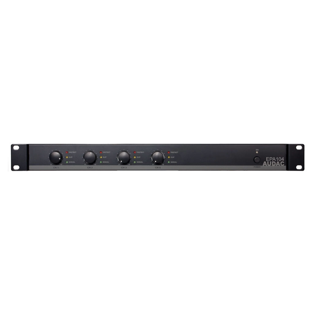 Audio Amplifier - Epa104 - Audac - 4-zone