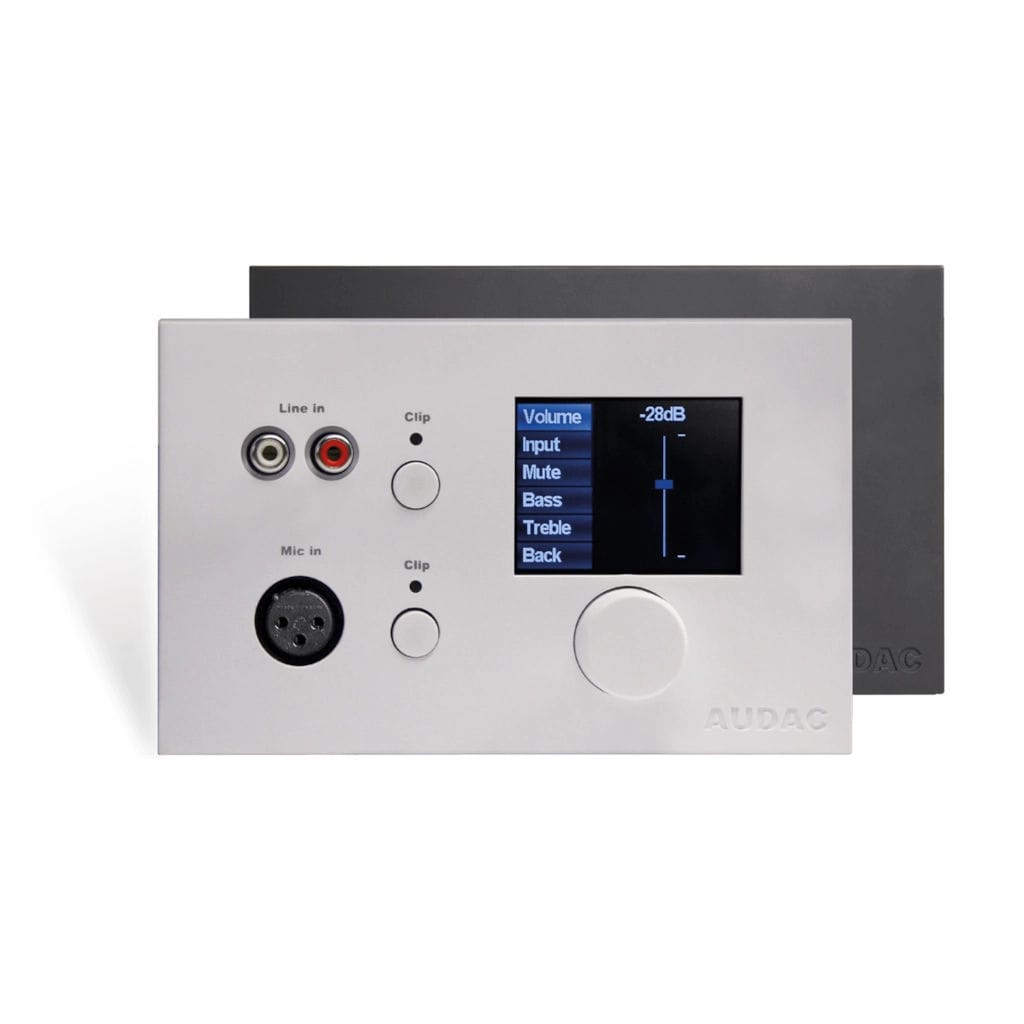 Multimedia equipment control panel - DW5066 - Audac - wall-mounted ...