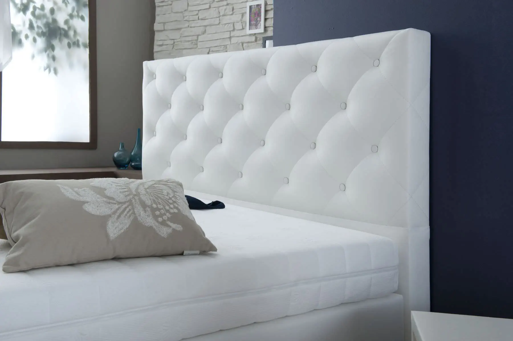 double bed headboard karya isbir contemporary leather fabric