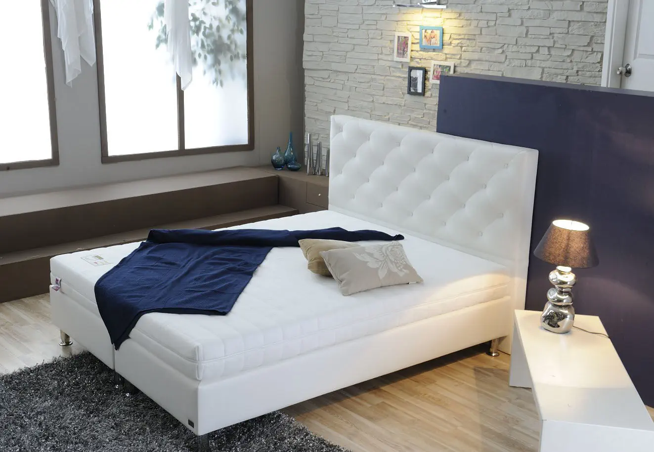 double bed headboard karya isbir contemporary leather fabric