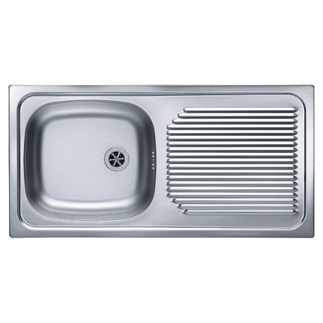 Single Bowl Kitchen Sink Stainless Steel With Drainboard