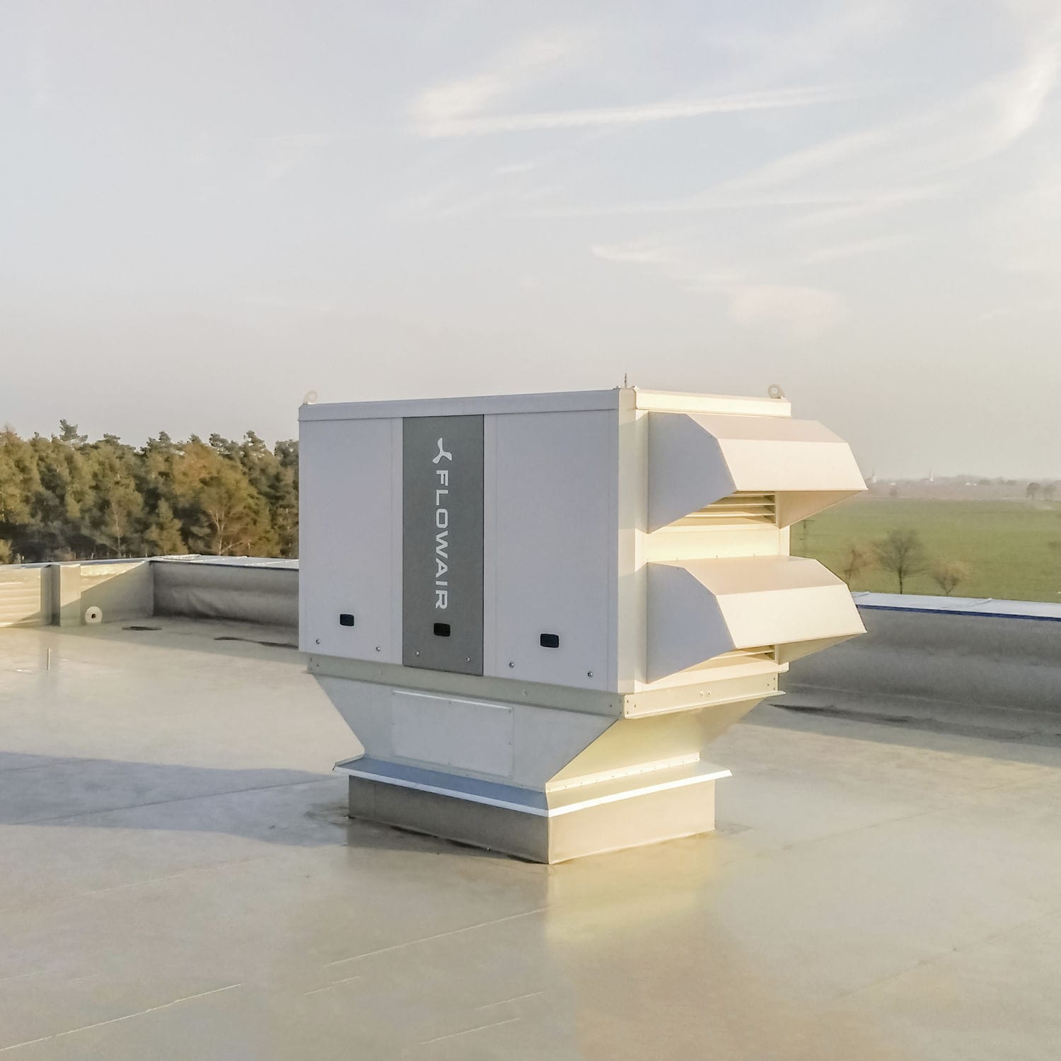 Heatrecovery ventilation unit CUBE R8 flowair industrial