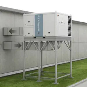 Heat-recovery ventilation unit - CUBE 20 - flowair - industrial / commercial  / compact
