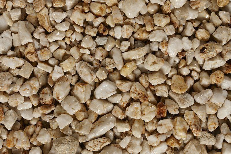 Quartz gravel HQUARTZ Interminerals external / crushed / rolled