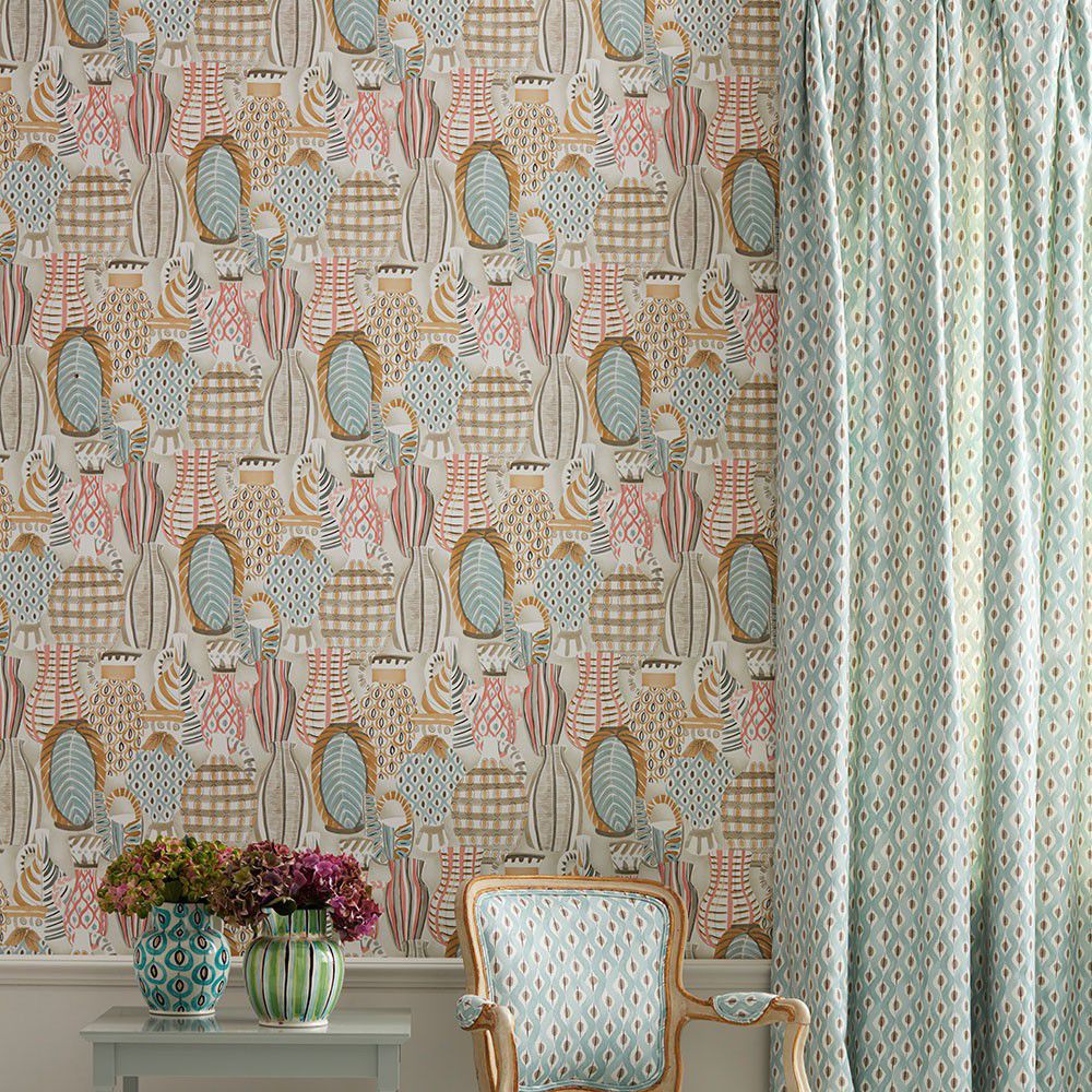 Contemporary wallpaper LES RÊVES COLLIOURE Nina Campbell