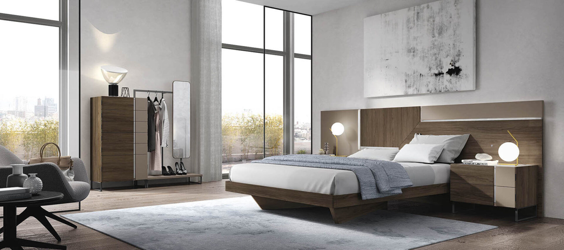 Double bed - Cosmo by EOS. 001 – ICON - Glicerio Chaves - contemporary ...