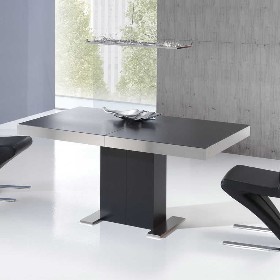 Contemporary dining table - INTEMPO - Indesan - glass / ceramic ...