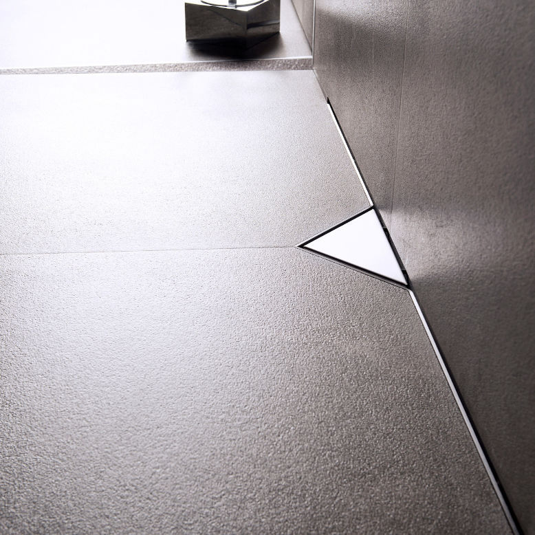 Rectangular shower base SLINE ESS Easy Drain tileable / floor