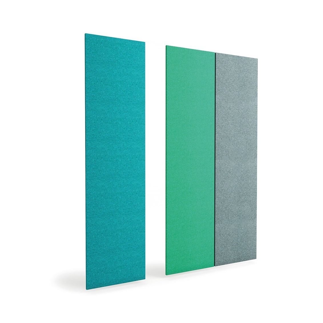 Wallmounted acoustic panel INTO Concept fabric / rectangular / colored