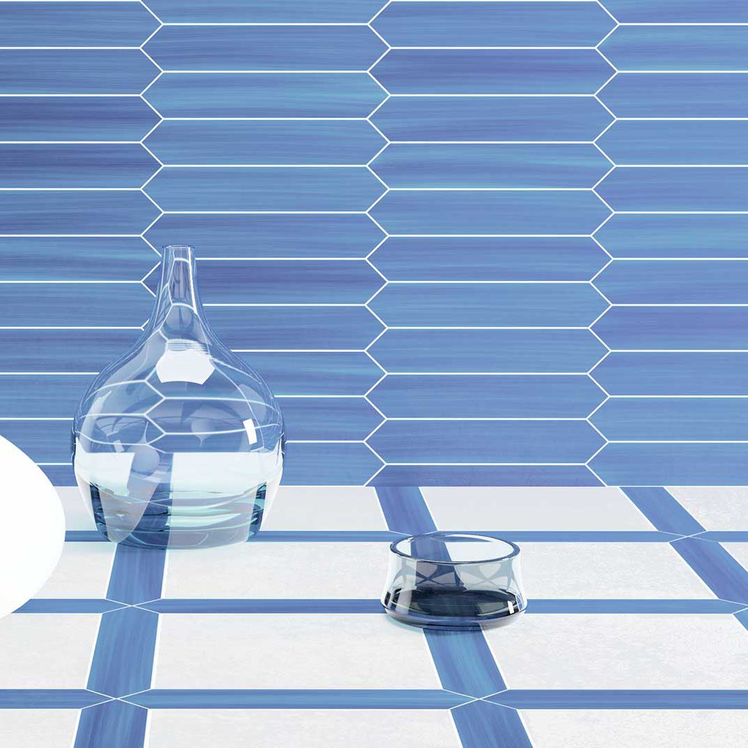 Indoor tile Crayon Bleu WOW Design EU outdoor / wall / floor