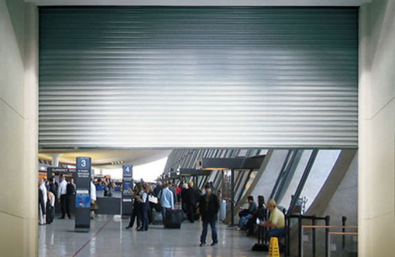 Roll Up Garage Door Galvanized Steel Aluminum Automatic