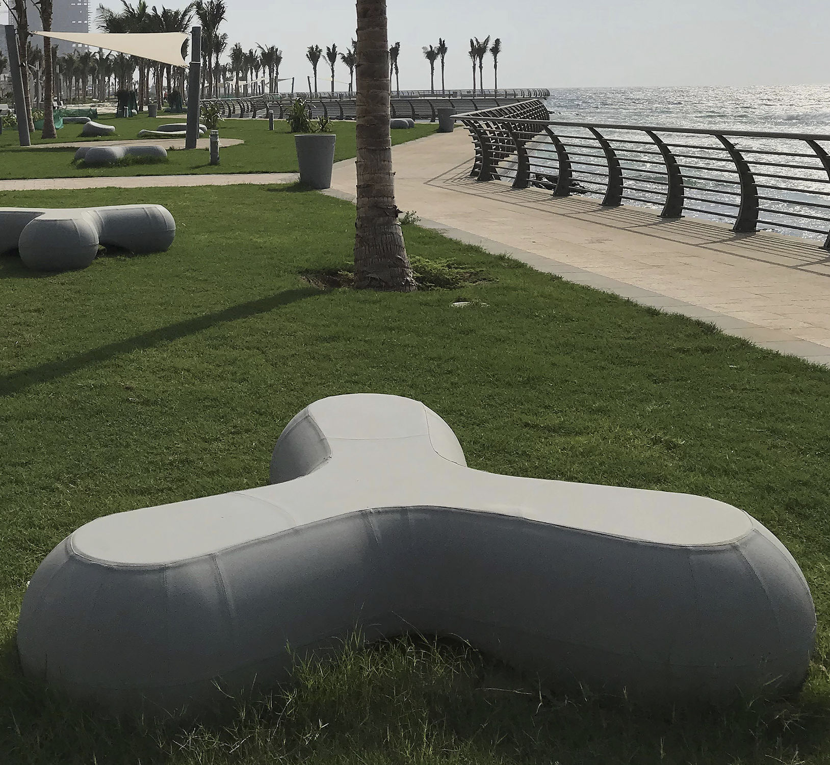 Contemporary public bench - TRIO - THE ITALIAN LAB SRL - high ...