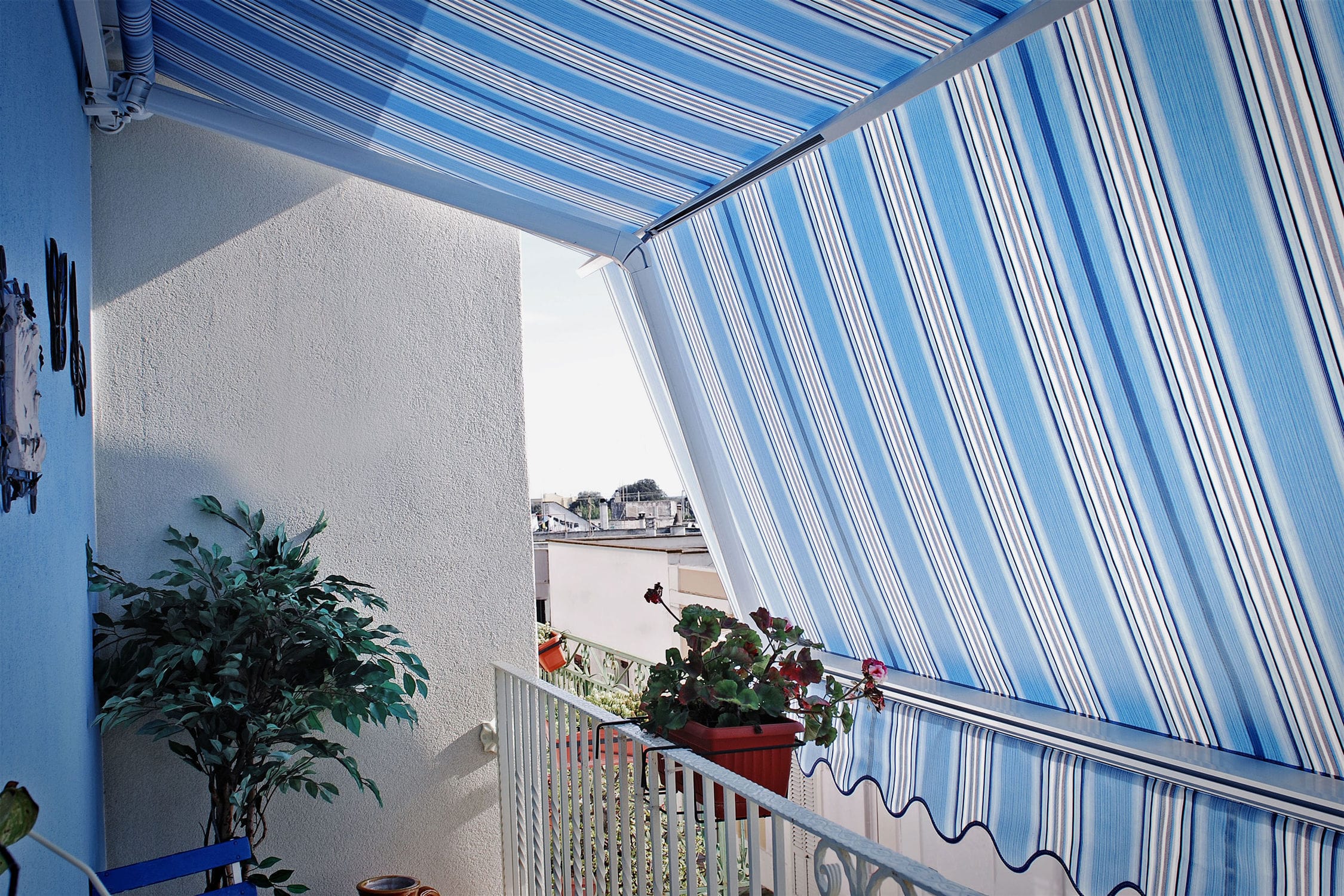 Foldingarm awning START AMERICA EVO Frigerio Living manual