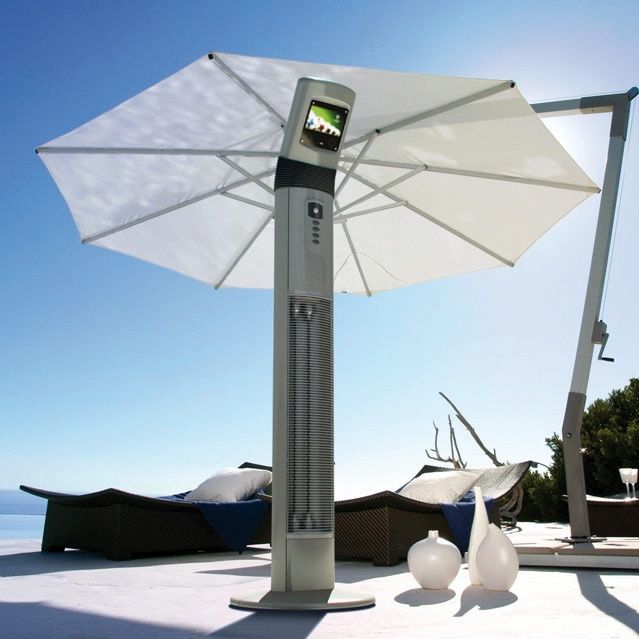 Floormounted infrared patio heater ATHENA Infralia electric