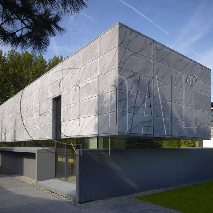 Panel cladding CEMBRIT RAW Copal fiber cement / smooth / textured