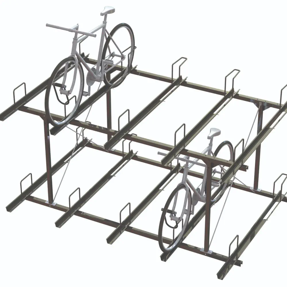 Two Tier Cycle Rack Dimensions